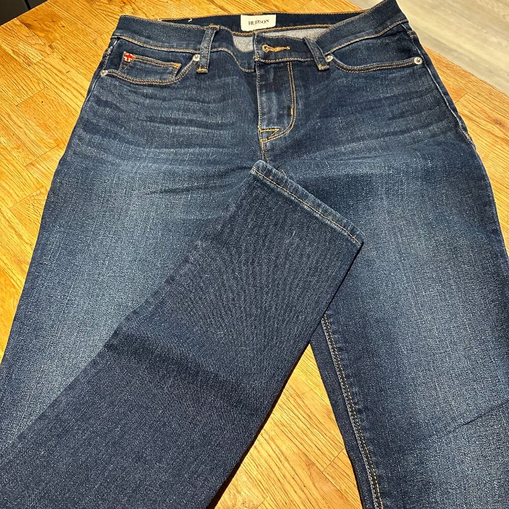 Hudson Dark Wash High Rise Skinny